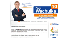 Desktop Screenshot of pawelwachulka.pl